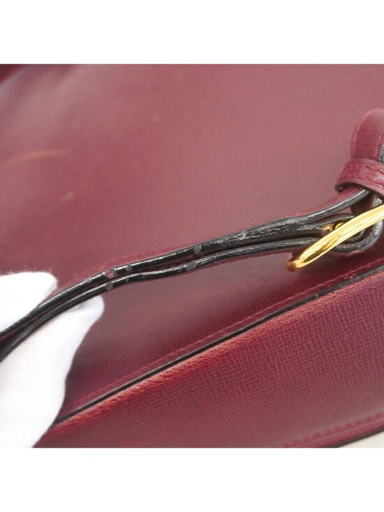 Cartier Backpack Must Leather Bordeaux Gold main image 7